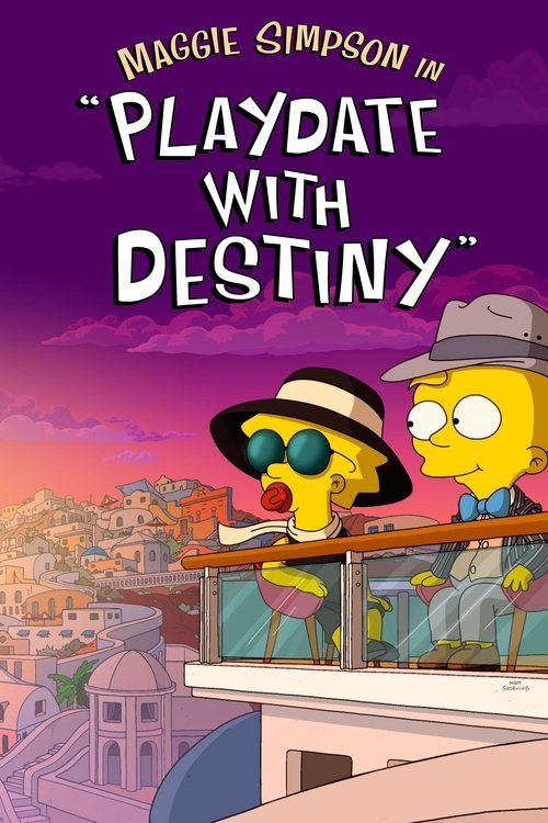 Maggie Simpson in "Playdate with Destiny" (2020) poster