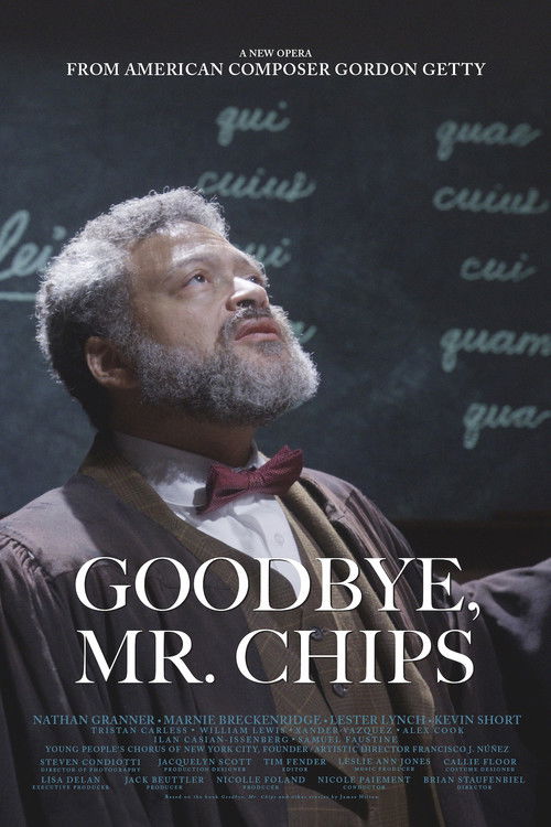 Goodbye, Mr. Chips (2021) poster