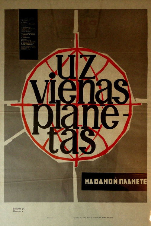 On the Same Planet (1966) poster