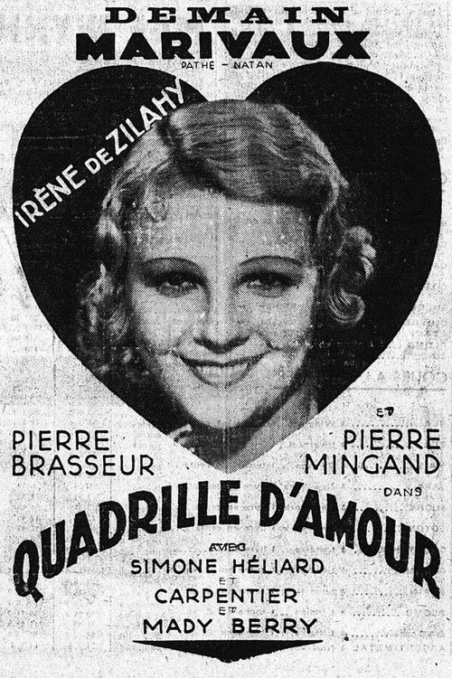 Quadrille d'amour (1935) poster