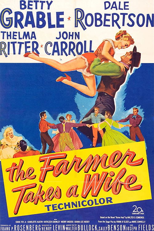 The Farmer Takes a Wife (1953) poster