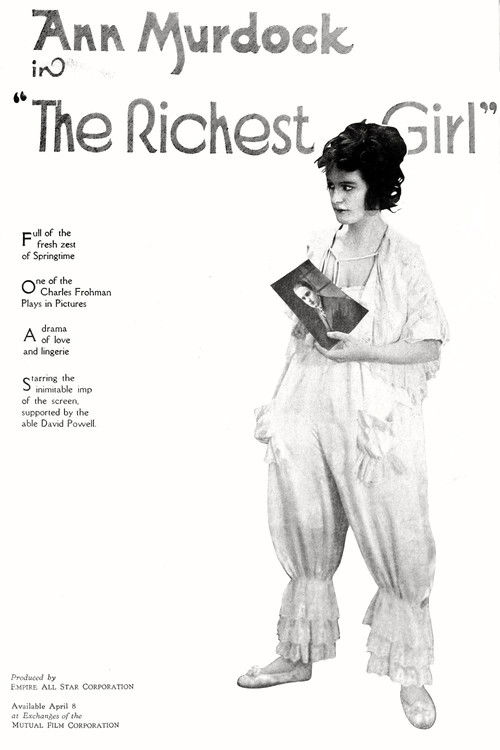 The Richest Girl (1918) poster