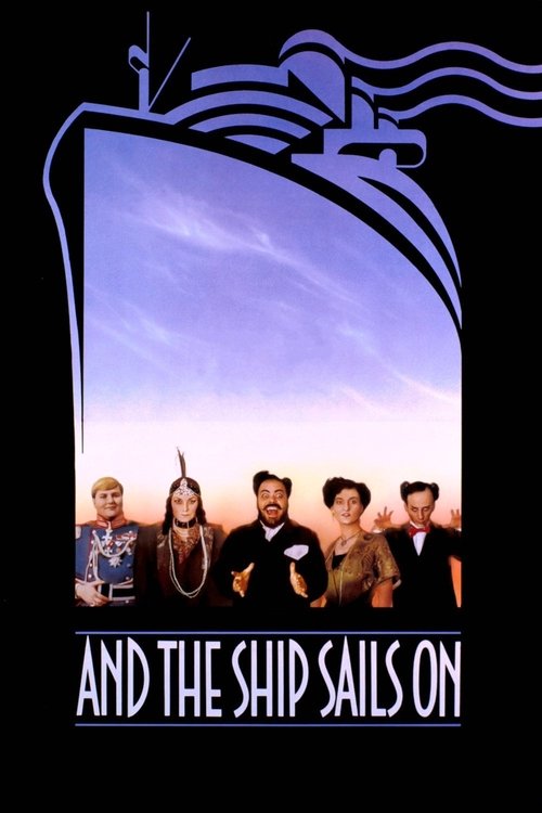And the Ship Sails On (1983) poster