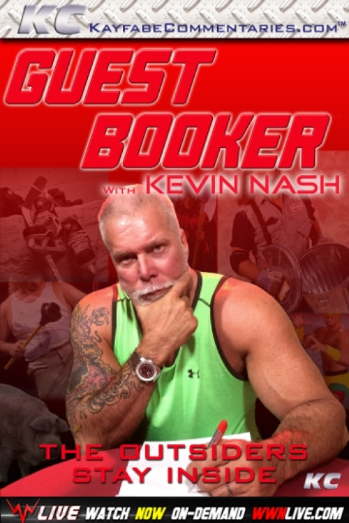 Guest Booker with Kevin Nash poster