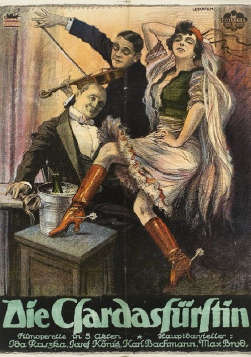 Die Czardasfürstin (1919) poster