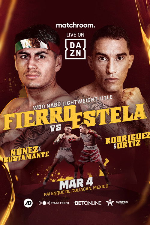 Angel Fierro vs. Eduardo Estela (2023) poster