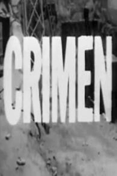 Crimen (1962) poster