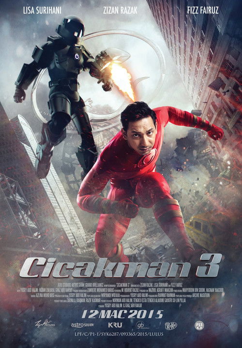 Cicakman 3 (2015) poster