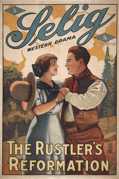 The Rustler's Reformation (1913) poster