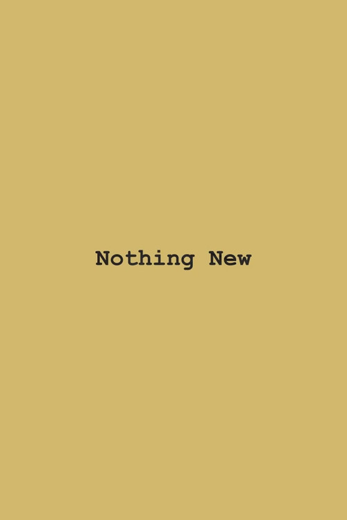 Nothing New (2020) poster