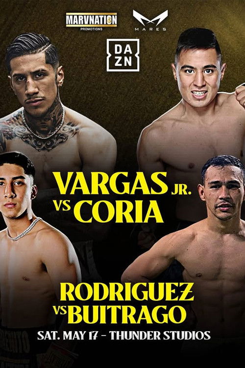 Fernando Vargas Jr. vs. Gonzalo Gaston Coria (2025) poster