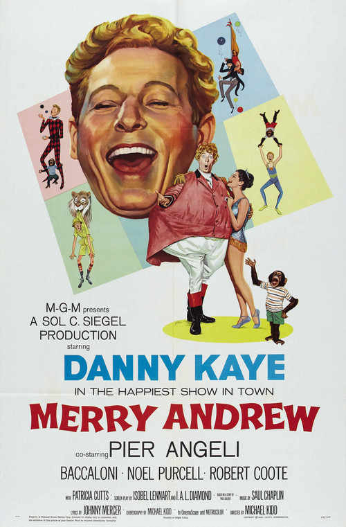Merry Andrew (1958) poster