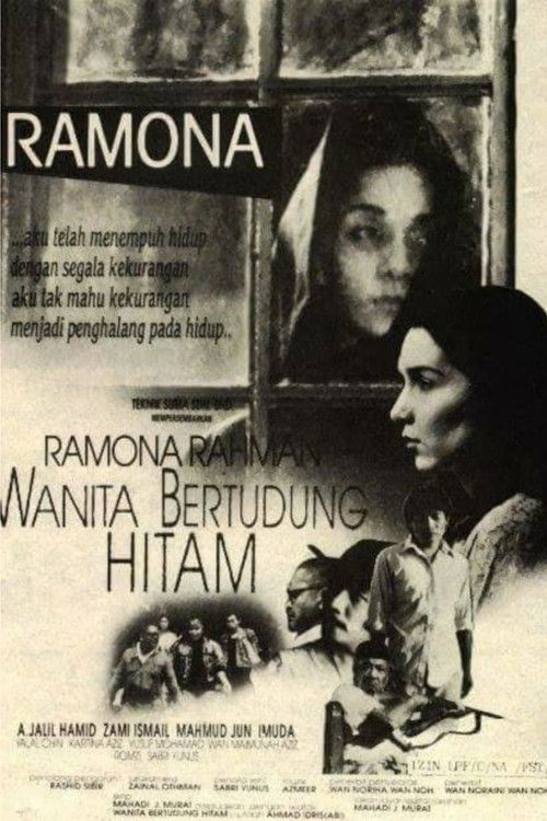 Wanita Bertudung Hitam poster