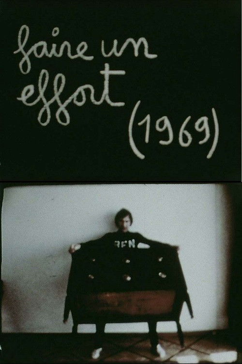 Faire un effort (1969) poster