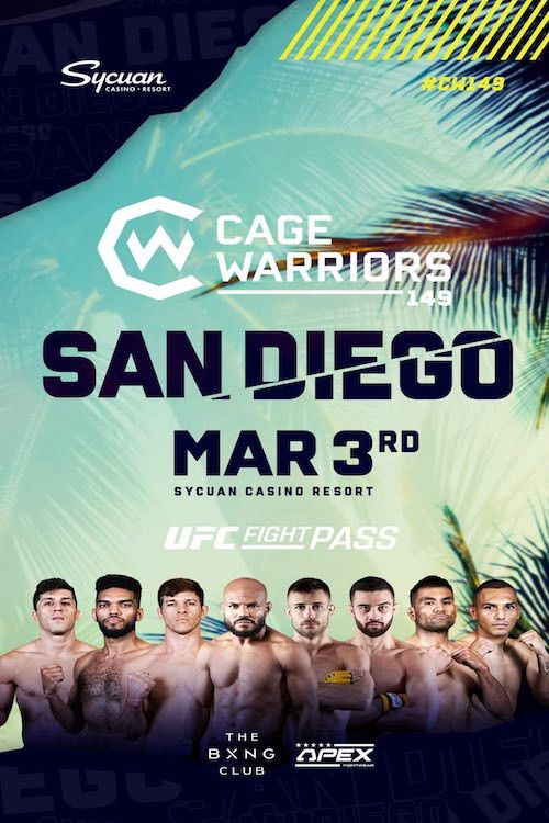 Cage Warriors 149: San Diego (2023) poster
