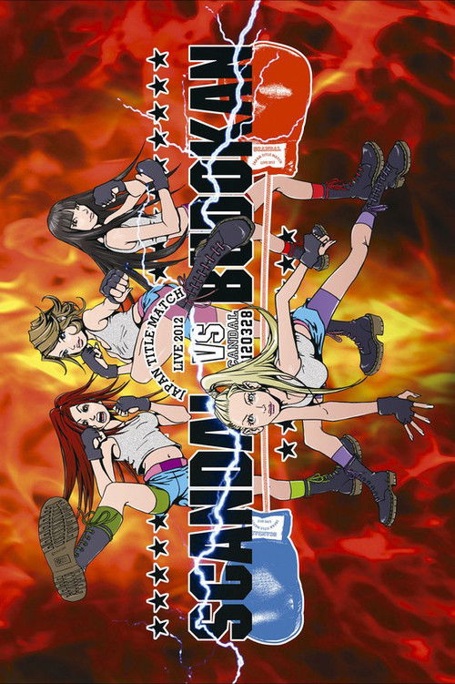 SCANDAL JAPAN TITLE MATCH LIVE 2012-SCANDAL vs BUDOKAN - (2012) poster