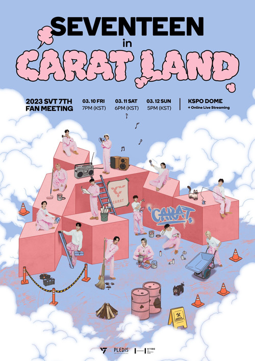 SEVENTEEN in CARAT LAND (2023) poster