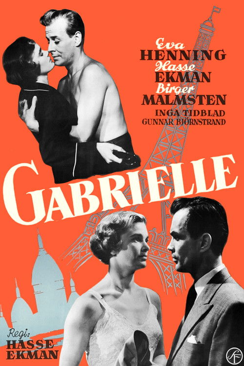 Gabrielle (1954) poster