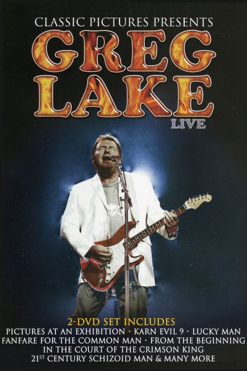 Greg Lake: Live (2006) poster