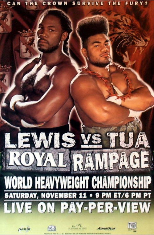 Lennox Lewis vs. David Tua (2000) poster