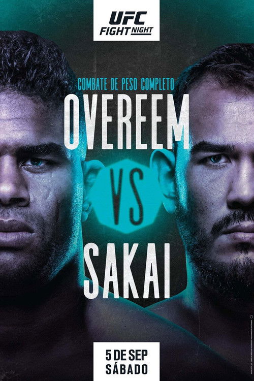 UFC Fight Night 176: Overeem vs. Sakai (2020) poster