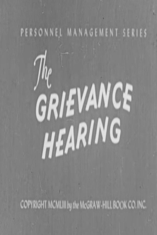 The Grievance Hearing (1953) poster