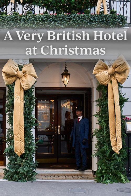A Very British Hotel at Christmas (2024) poster