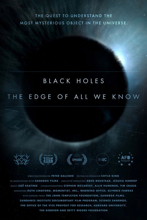 Black Holes: The Edge of All We Know (2020) poster