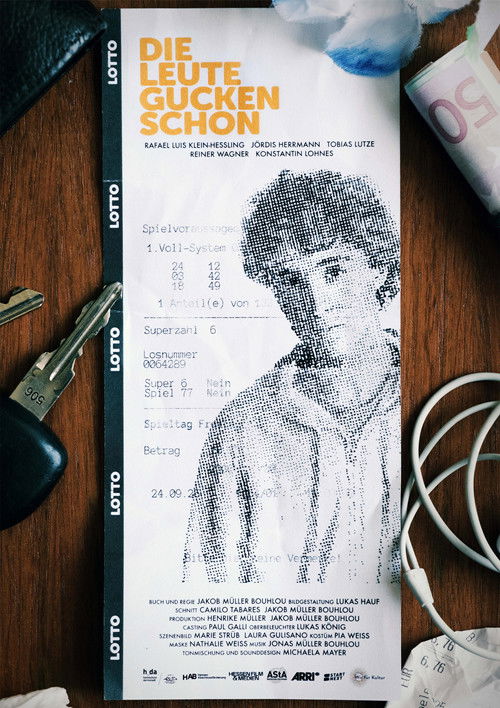 Die Leute gucken schon poster