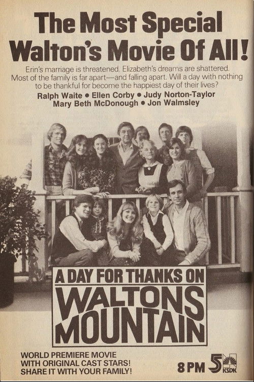 A Day for Thanks on Waltons Mountain (1982) poster