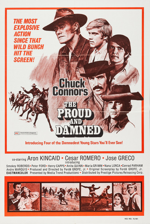 The Proud and Damned (1972) poster