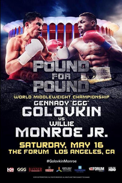 Gennady Golovkin vs. Willie Monroe Jr (2015) poster