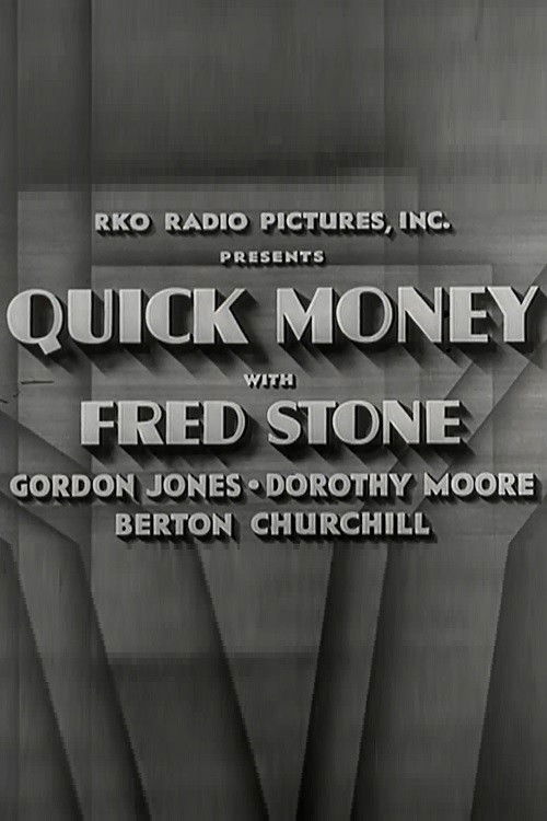 Quick Money (1937) poster