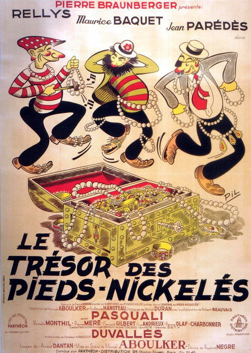 Le Trésor des Pieds-Nickelés (1950) poster