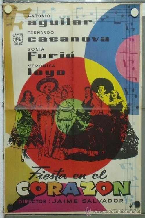 Fiesta en el corazón (1958) poster