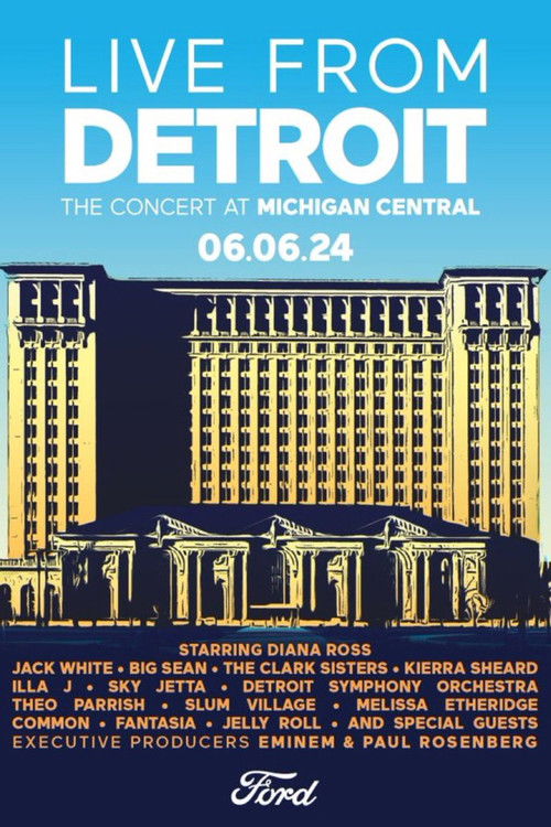 Live from Detroit: The Concert at Michigan Central (2024) poster