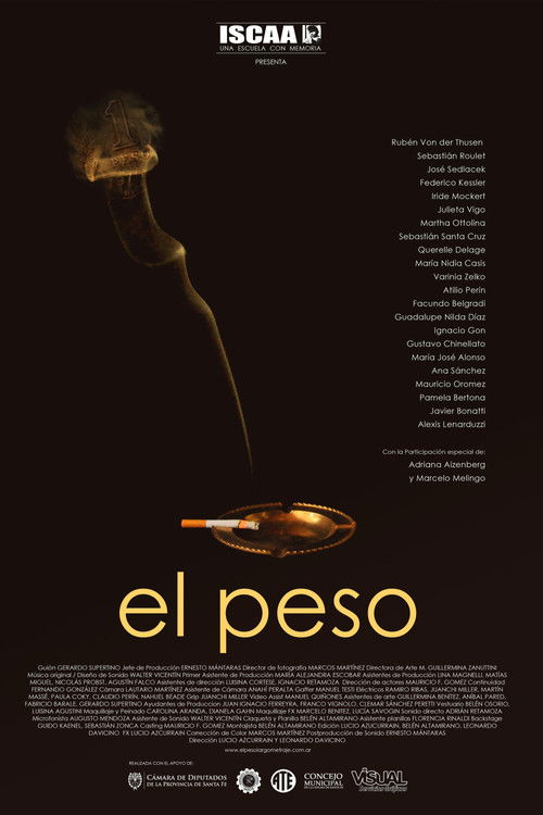 El peso (2009) poster