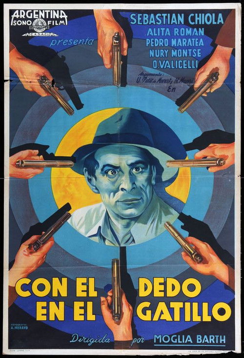 Con el dedo en el gatillo (1940) poster