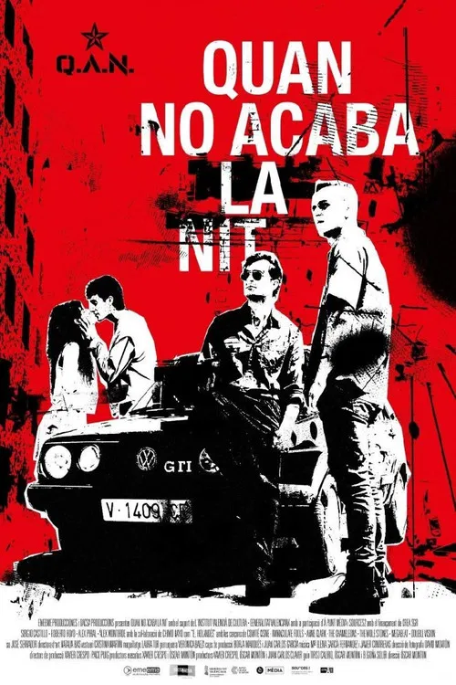 Quan no acaba la nit (2023) poster
