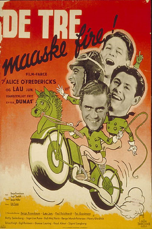 De tre måske fire (1939) poster