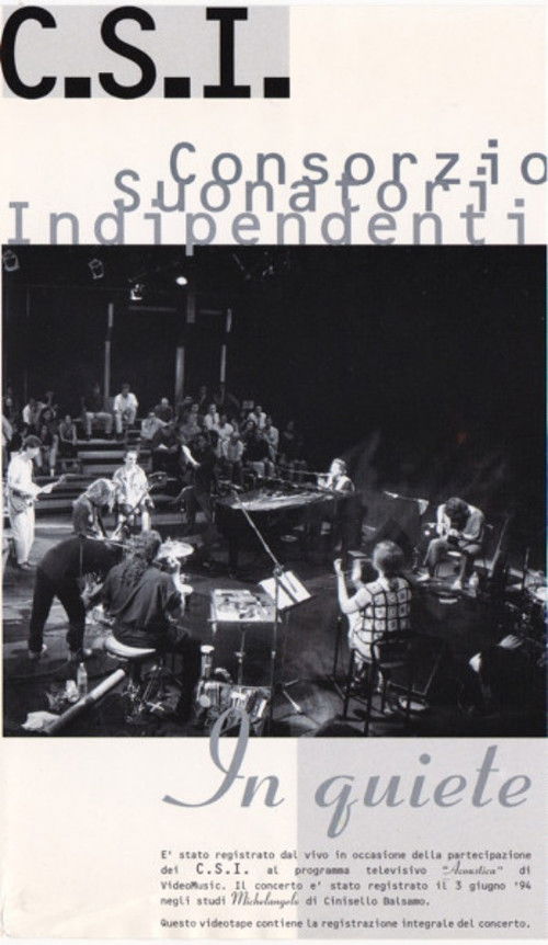 C.S.I. - In Quiete (1994) poster