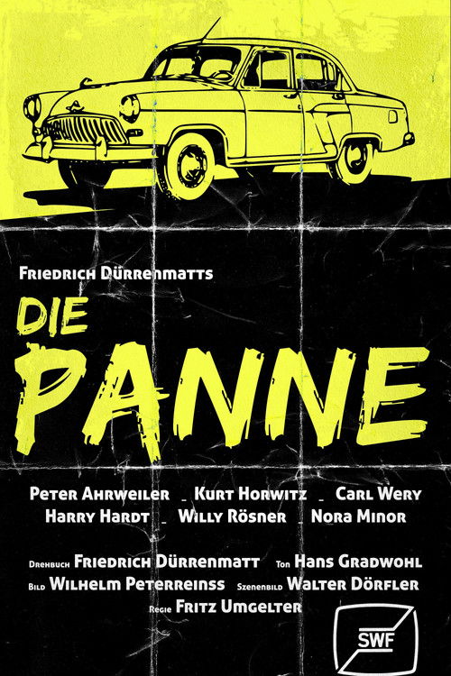 Die Panne (1957) poster
