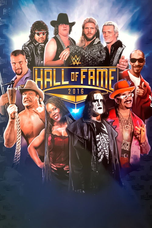 WWE Hall of Fame 2016 (2016) poster