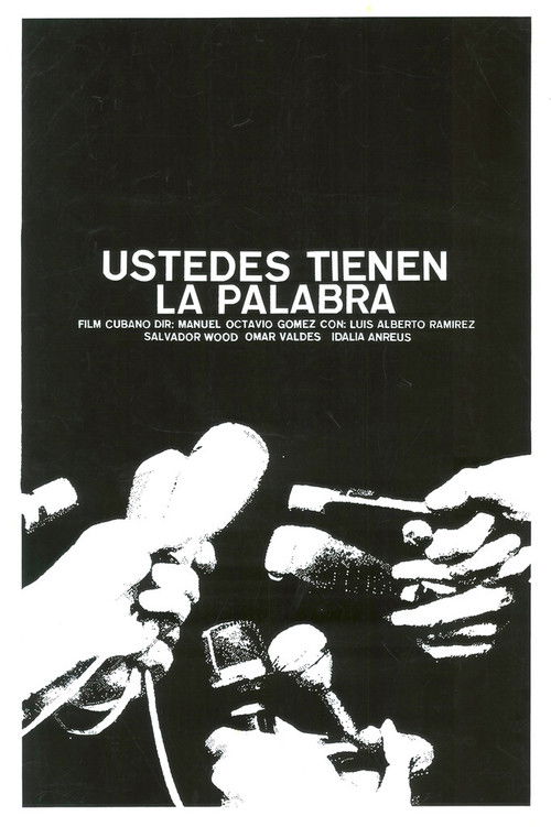 Ustedes tienen la palabra (1973) poster