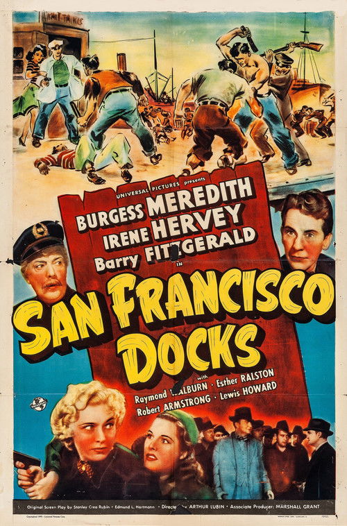 San Francisco Docks (1940) poster