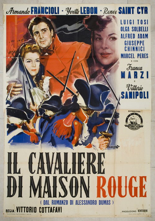 Il Cavaliere di Maison Rouge (1953) poster