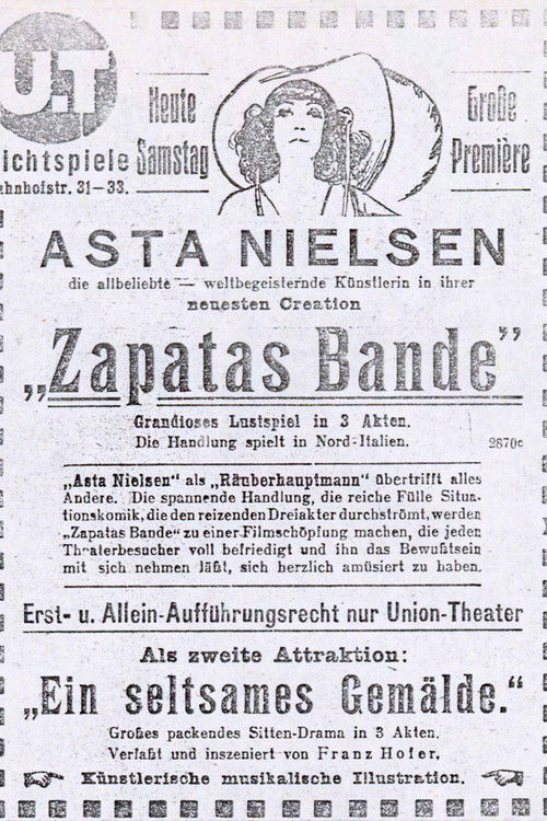 Zapatas Bande (1914) poster
