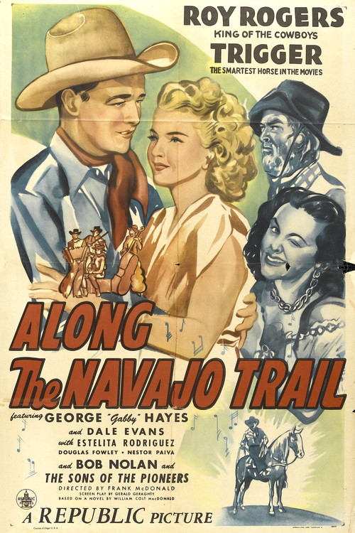 Along the Navajo Trail (1945) poster