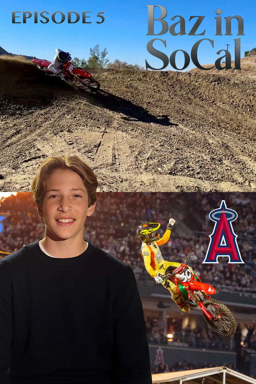 Riding & Watching my First AMA Supercross - Baz in SoCal (2025) poster