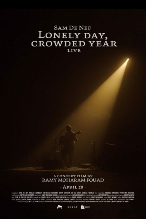 Sam de Nef- Lonely Day, Crowded Year (2021) poster
